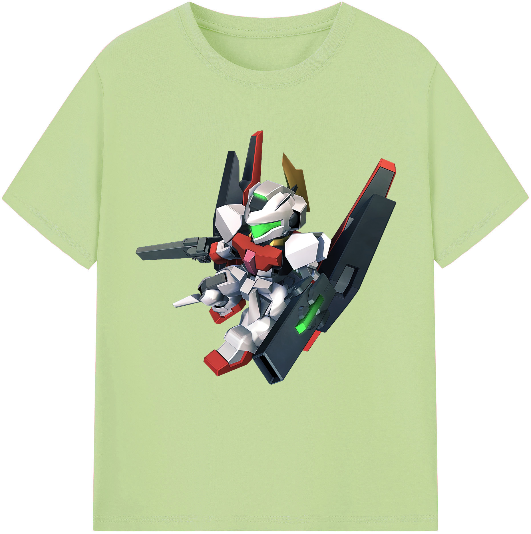 （画像用） 機動戦士ガンダム Mobile Suit Gundam 綿100％半袖Tシャツ（フロントプリント）